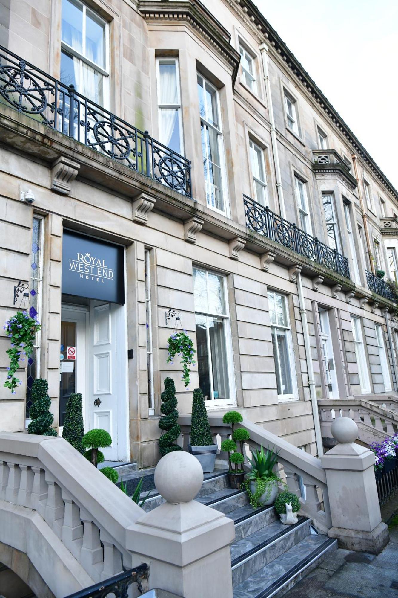 Royal West End Hotel Glasgow Exterior foto
